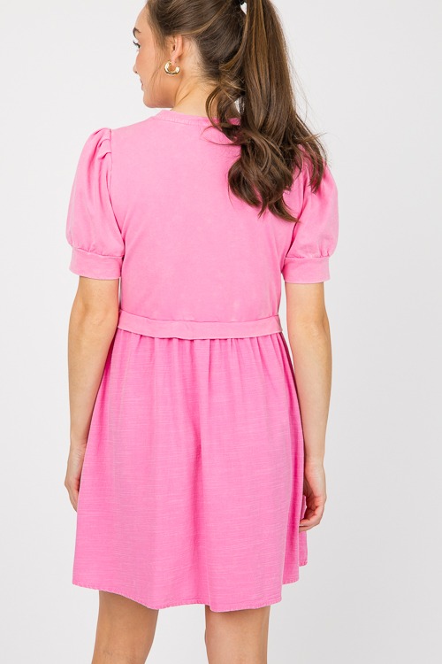 Mineral Wash Contrast Dress, Pink - 0607-72.jpg