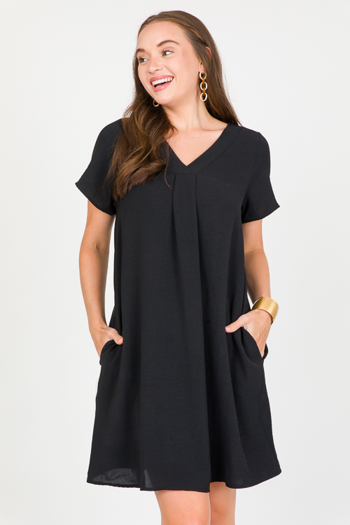 Pleat Center Shift, Black