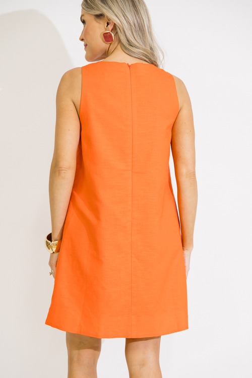Colorblock Scallop Dress, Pink/ - 0609-43.jpg