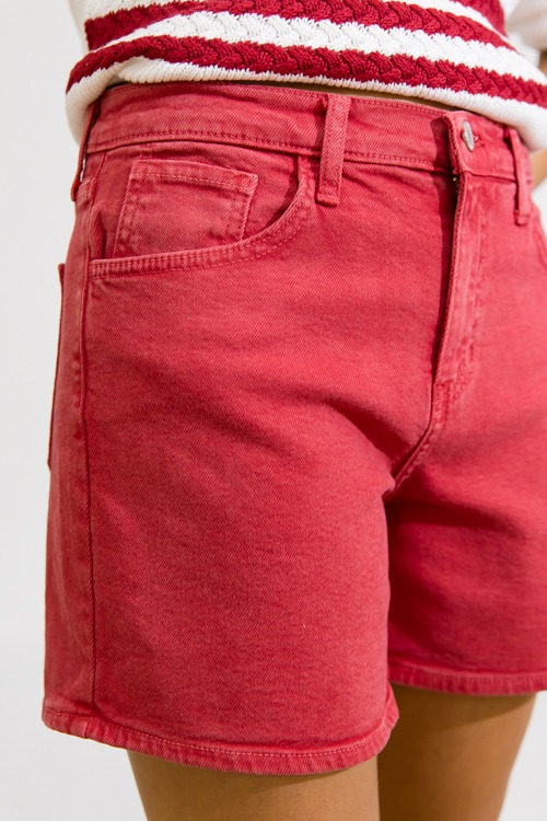 Denim Shorts, Vintage Red - 0609-48.jpg
