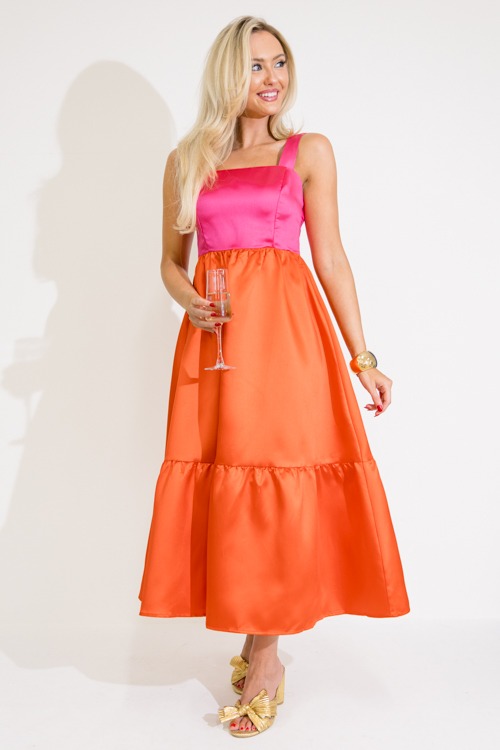 Two-Tone Taffeta Midi, Hot Pink - 0609-6-Edit.jpg