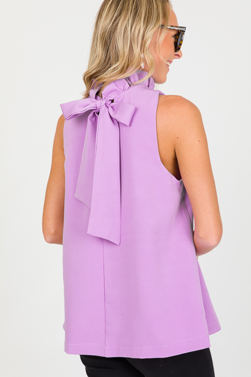 Preppy Persona Tank, Lavender