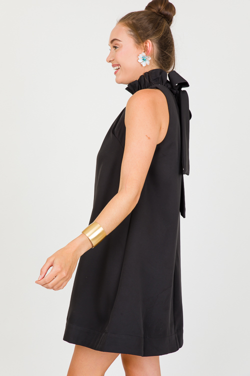 Preppy Persona Dress, Black