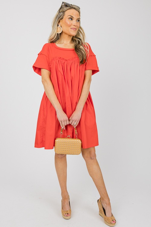 Contrast Babydoll Dress, Orange - 0610-122-Edit.jpg