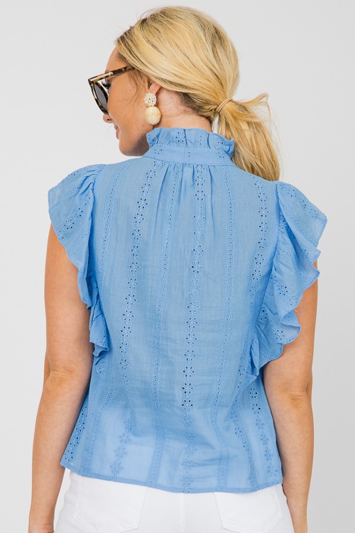 Eyelet Button Top, Blue - 0610-149-Edit.jpg