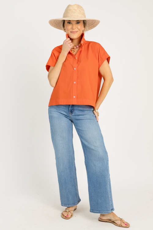 Papaya Button Up Shirt - 0610-149.jpg