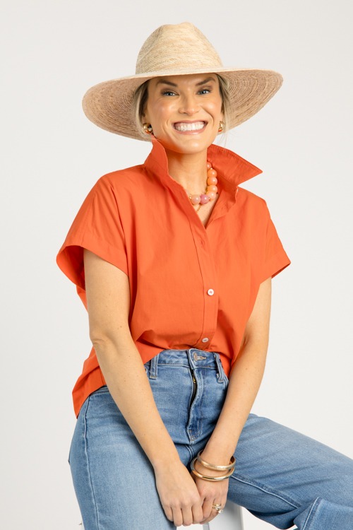 Papaya Button Up Shirt - 0610-156.jpg