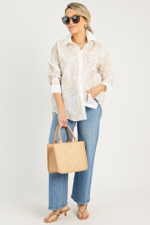 Embroidery Leaf Shirt, Ivory - 0610-41h.jpg