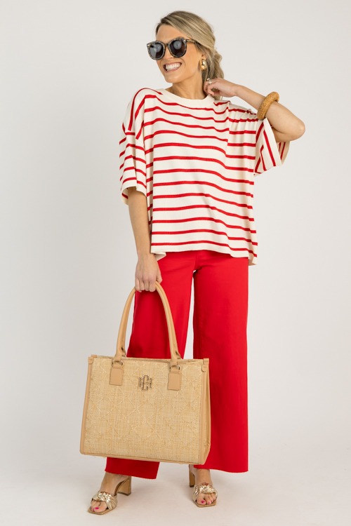 Jana Stripe Sweater, Red - 0610-57.jpg