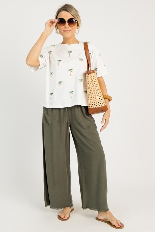 Lola Frayed Linen Pants, Olive - 0610-82.jpg