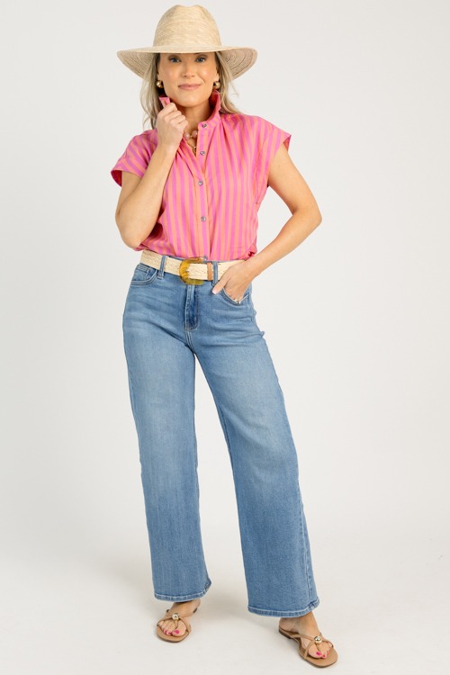 Striped Button Up, Orange Fuchs - 0611-8.jpg