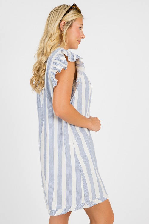 Kathryn Pinstripe Dress, Blue - 0612-108.jpg