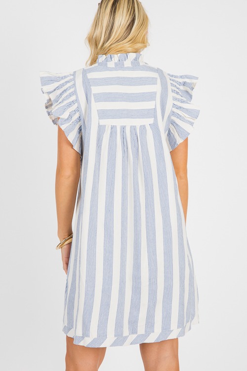 Kathryn Pinstripe Dress, Blue - 0612-112.jpg