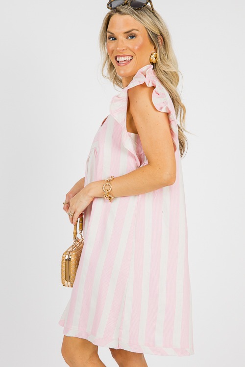 Kathryn Pinstripe Dress, Pink - 0612-119.jpg