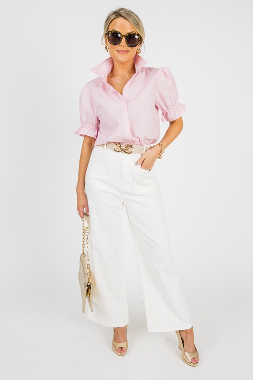 Puff Sleeve Shirt, Pink - 0612-135.jpg