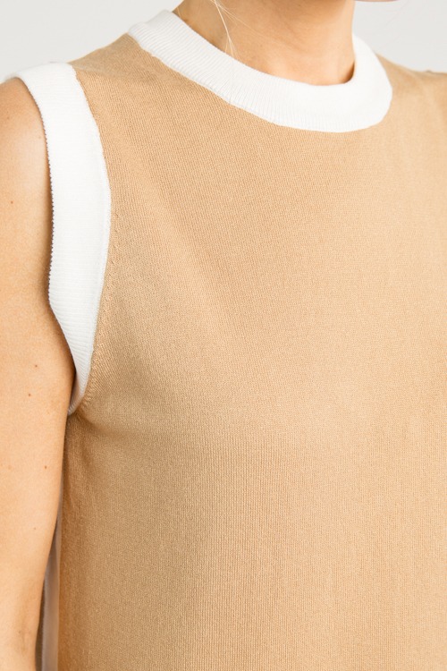 Two-Tone Knit Tank, Taupe - 0612-49.jpg