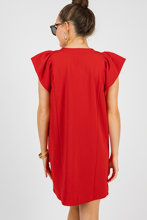 Flutter Sleeve Rib Dress, Red - 0613-39-Edit.jpg