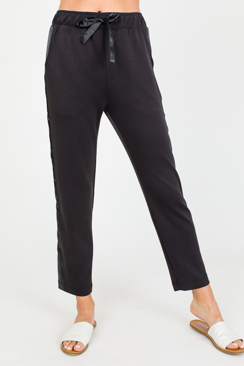 Modal Pants Set, Black