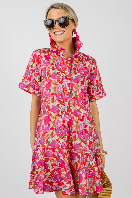 Painted Petals Shirt Dress, Plum - 0613-81.jpg