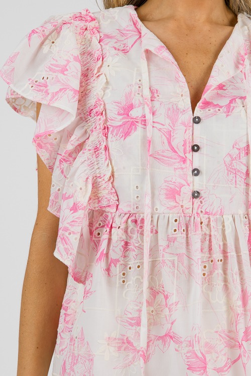 Toile Embroidery Top, Pink - 0614-111h.jpg