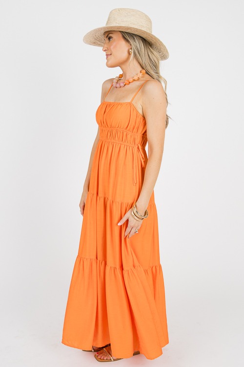 Tie Waist Maxi, Cantaloupe - 0614-14.jpg