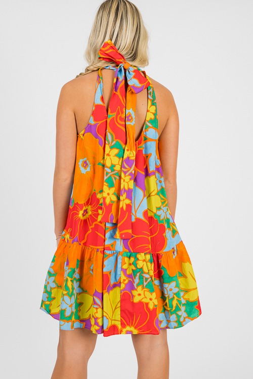 Bold Floral Halter Dress, Multi - 0614-170.jpg