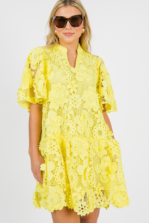 Flower Pop Lace Dress, Lemon - 0614-46.jpg