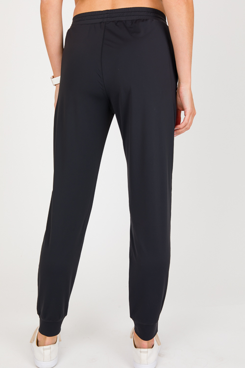 Cool Touch Stretch Joggers, Black