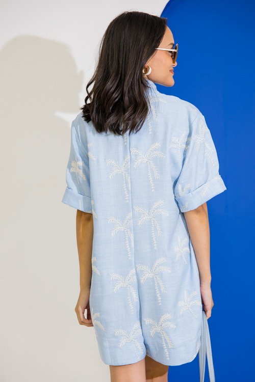 Palm Tree Embroidery Romper - 0616-243.jpg