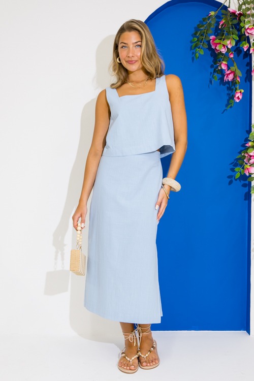 Lilly Skirt Set, Sky