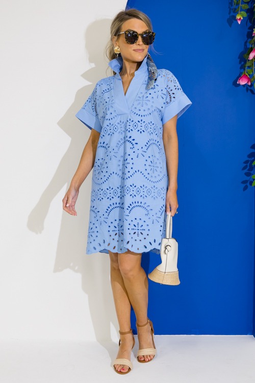 Eyelet Collared Dress, Blue - 0616-292.jpg