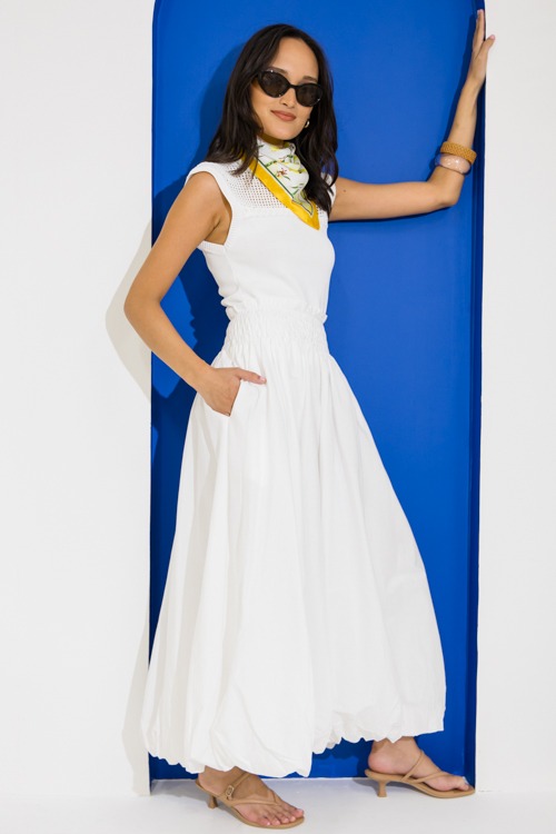 Bubble Hem Maxi Skirt, White - 0616-295p.jpg