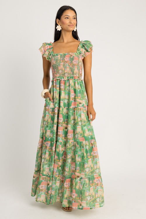 City Stroll Maxi, Pink Green