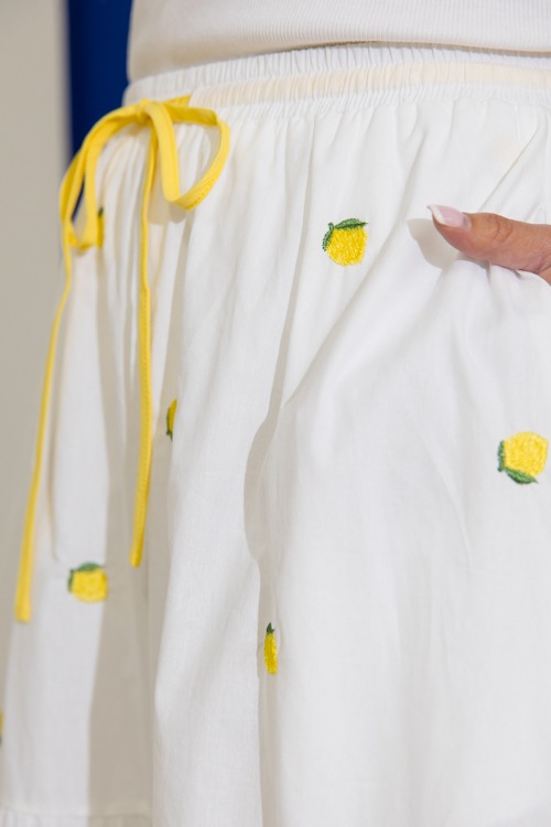 Lemon Embroidery Maxi Skirt - 0616-52.jpg