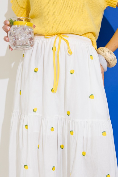 Lemon Embroidery Maxi Skirt - 0616-53.jpg