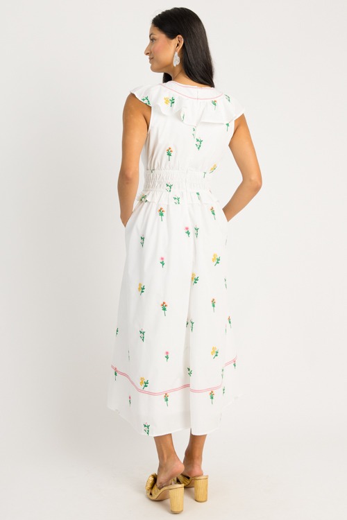 Flower Embroidery Midi, White Multi - 0616-6.jpg