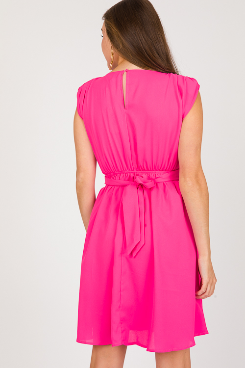 Only Desire Dress, Hot Pink