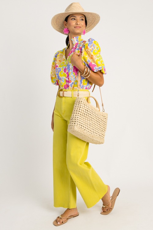 Vibrant Floral Top, Lime - 0617-119p.jpg
