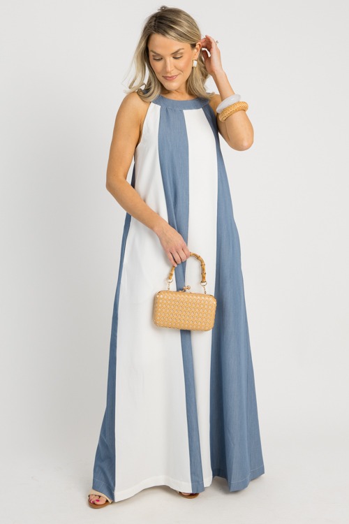 Colorblock Stripe Maxi, Denim - 0618-121.jpg