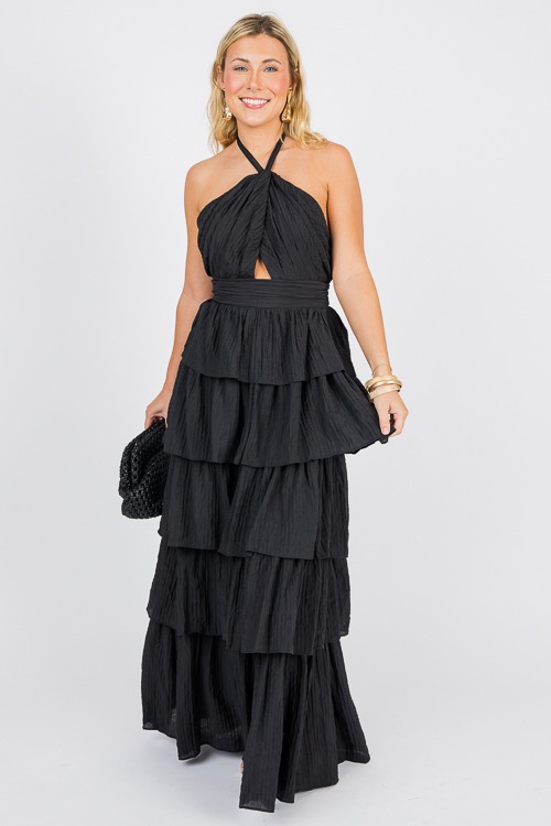 Ruffle Layer Halter Maxi, Black - 0618-28.jpg