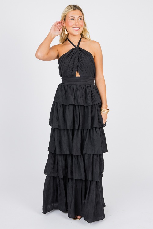 Ruffle Layer Halter Maxi, Black - 0618-29.jpg