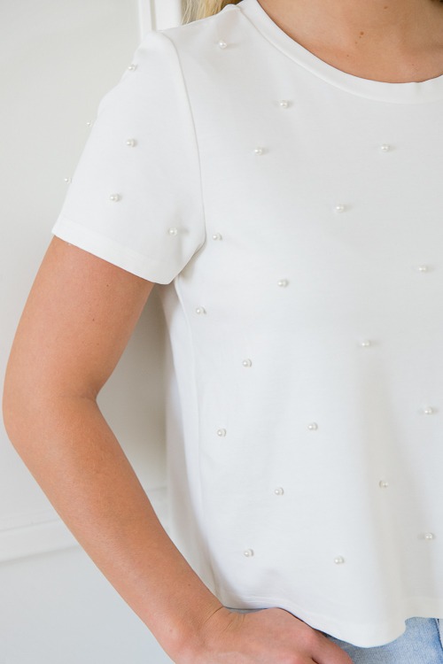 Pearl Studded Tee, Ivory - 0619-100h.jpg