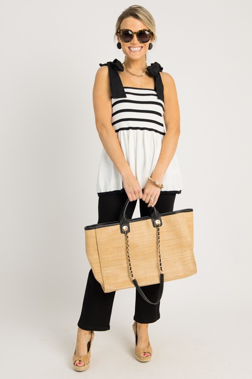 Bow Strap Stripe Knit Top - 0619-49h.jpg