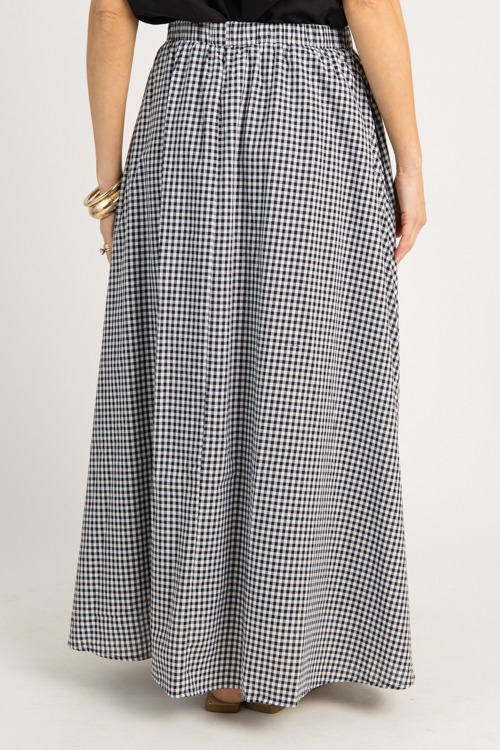 Gingham Maxi Skirt, Black - 0619-81.jpg