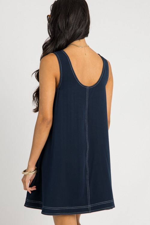 Contrast Stitch Swing Dress, Dk - 0620-109.jpg