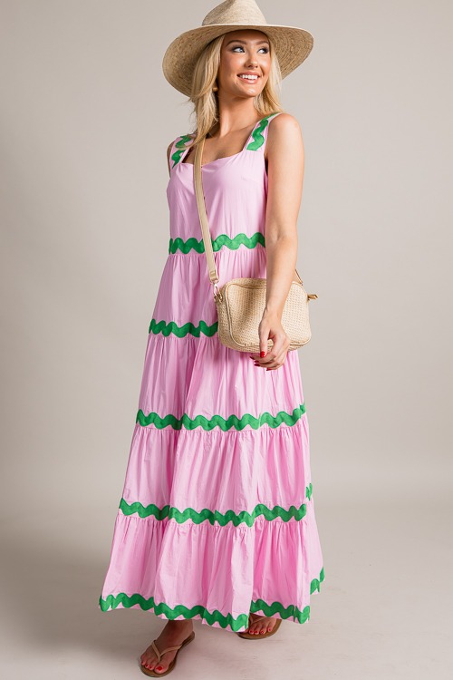 Tiered Ric Rac Maxi, Cool Pink - 0620-10h.jpg