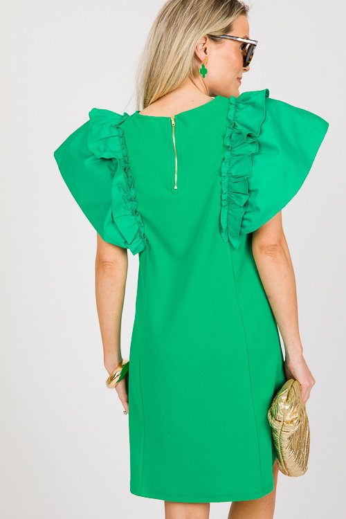 slim fit dress slacks ON THE YACHT SHIFT DRESS GREEN JUICE / WHITE STRIPE – Sanctuary Clothing main image 0