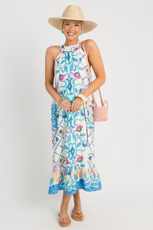 Genevieve Midi, Chambray Mix