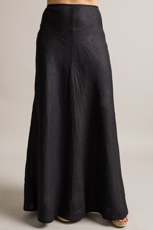 Linen Maxi Skirt, Black - 0621-342-Edit.jpg