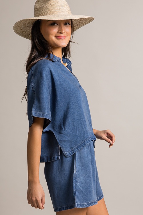 Chambray Collared Top, Dark - 0621-35.jpg